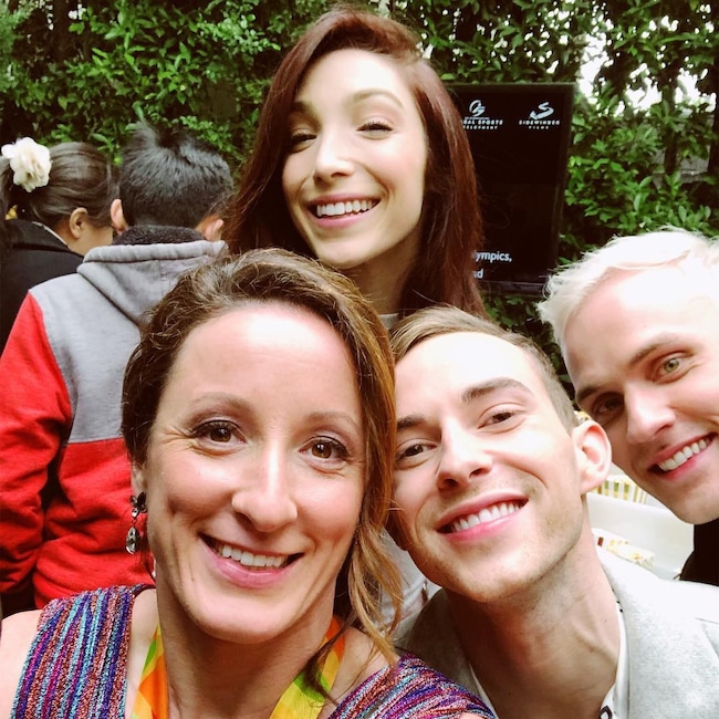 Tatyana McFadden, Meryl Davis, Adam Rippon